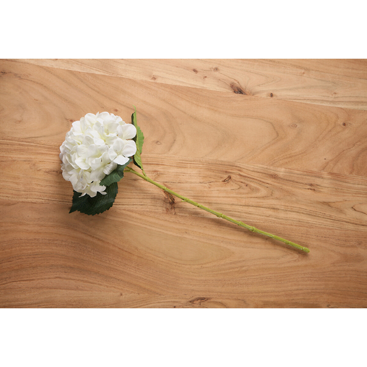 Pack of 3 Artificial Cream Hydrangea Stems cream, SO'HOME