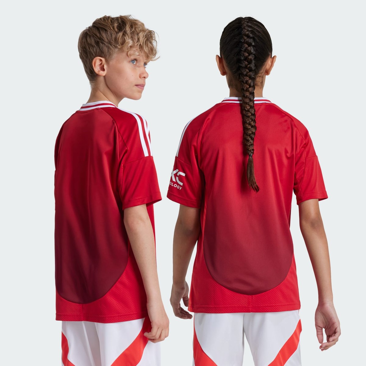 Maillot Domicile Manchester United 24/25 Enfants mufc red, adidas Performance