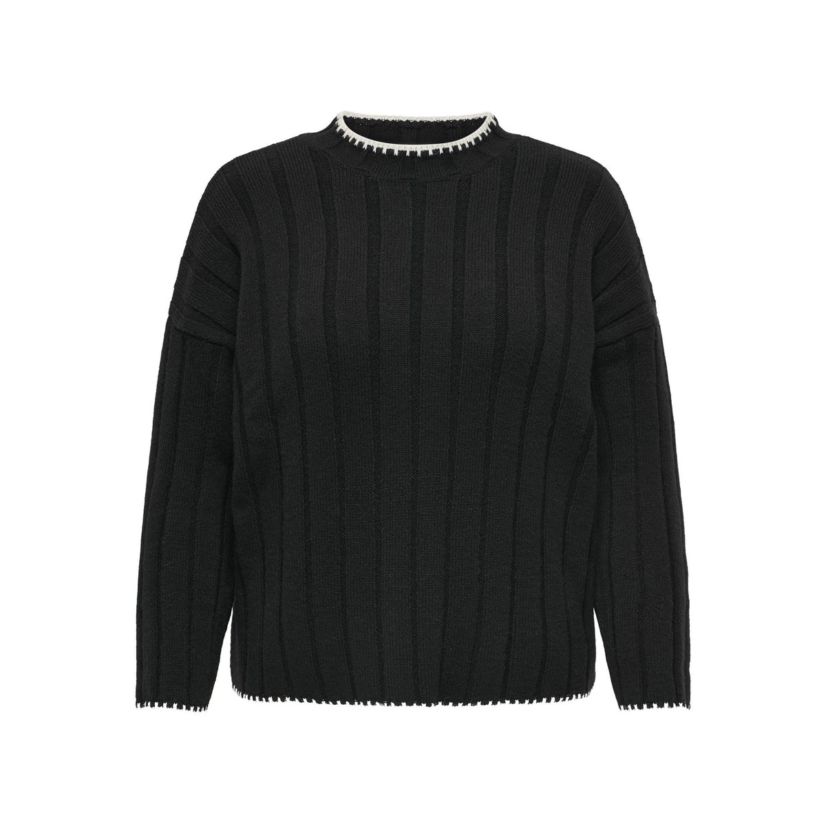 Pull En Maille noire - black, ONLY CARMAKOMA