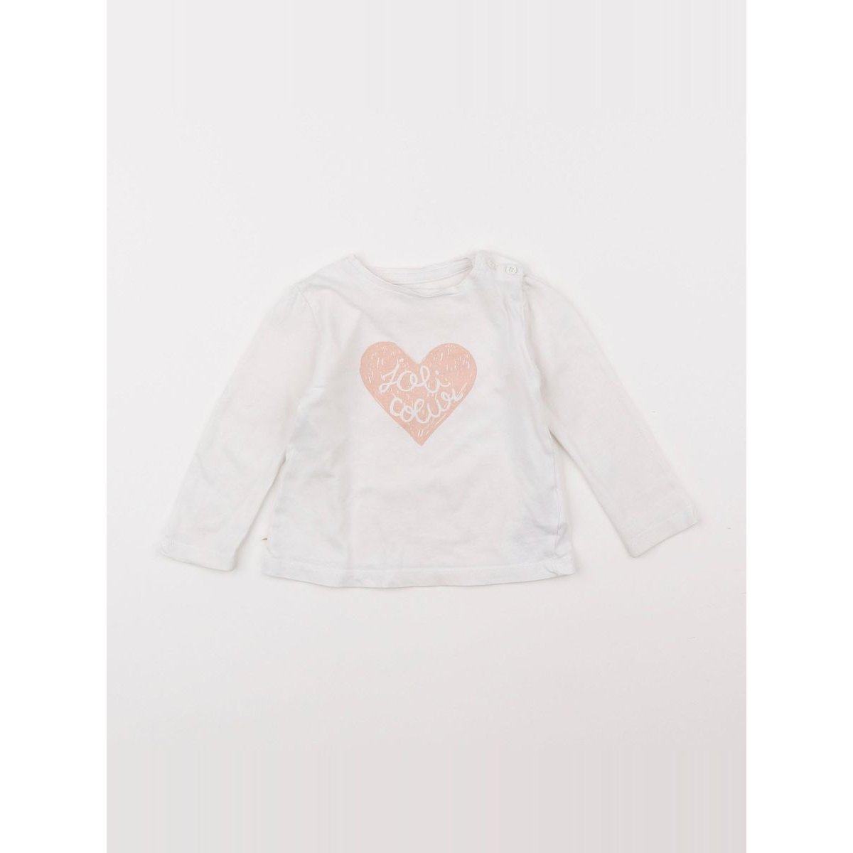 Tee-shirt - Très bon état blanc, VERTBAUDET