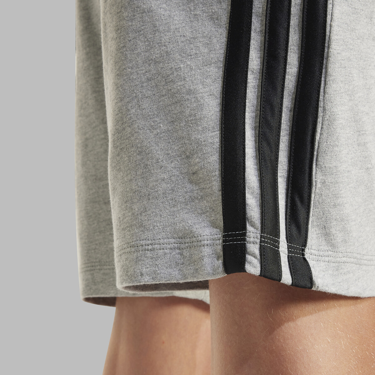 Short 7/8-15/16 ans gris/noir, ADIDAS SPORTSWEAR