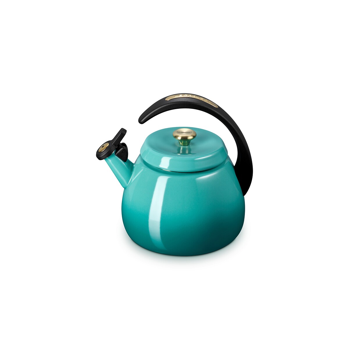 Bouilloire Cloche 2,1L bleu riviera, LE CREUSET