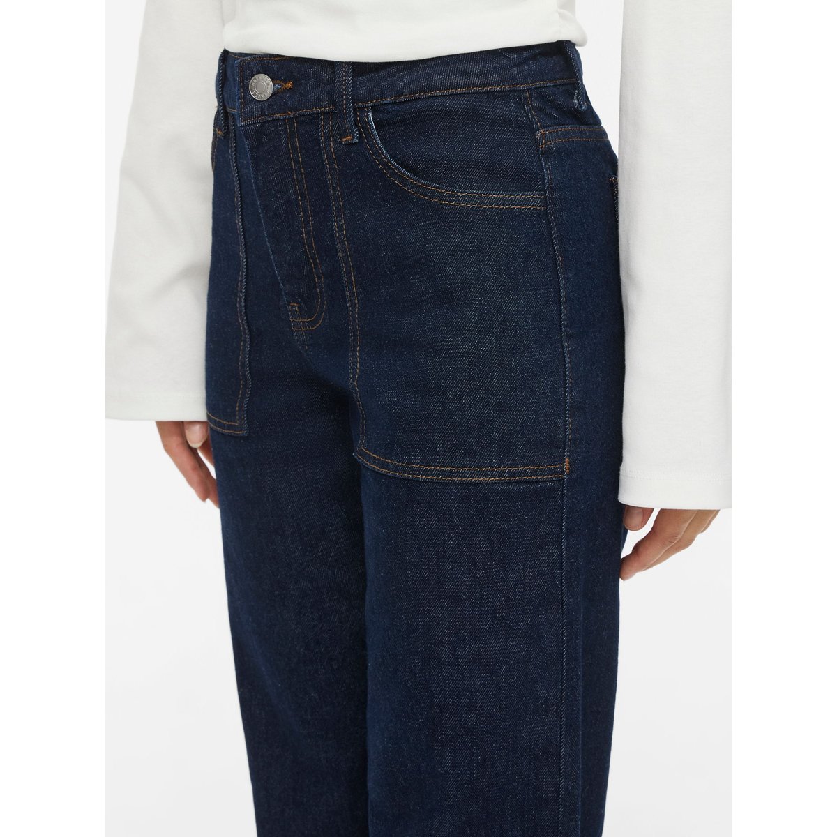 Jean Large bleu - dark blue denim1, NOISY MAY