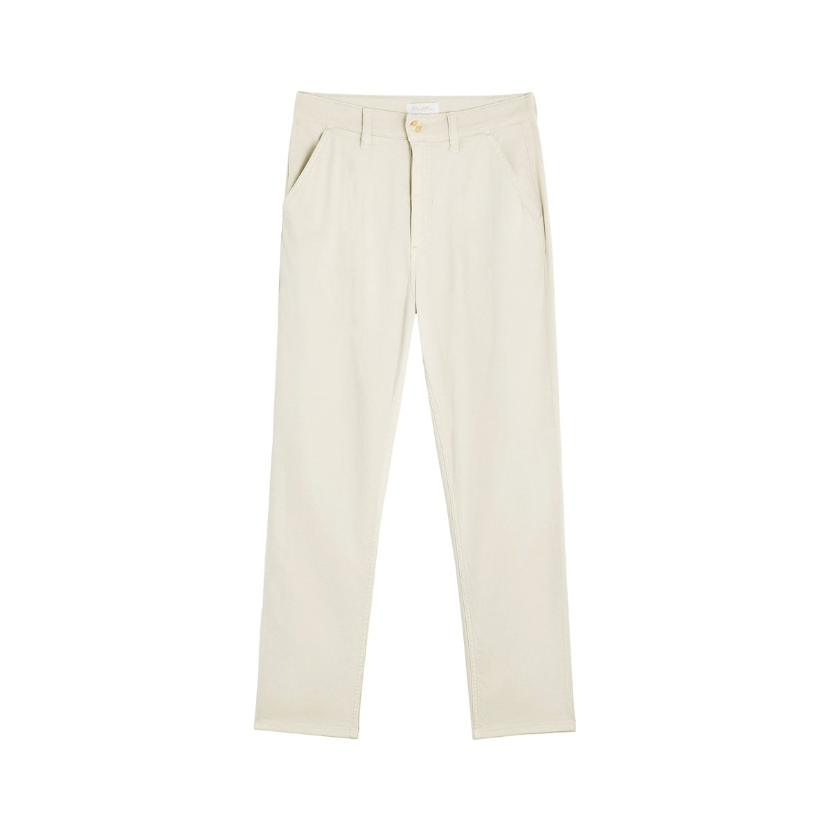 PANTALON CHINO COCO BONE blanc casse, PULLIN