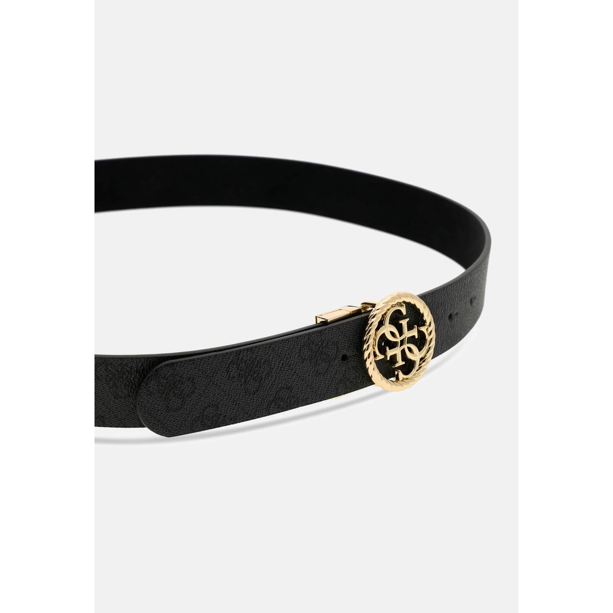 Ceinture En Cuir Synthétique gris, GUESS