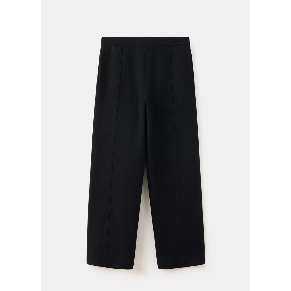 Pantalon pyjama maille Milano noir, MANGO