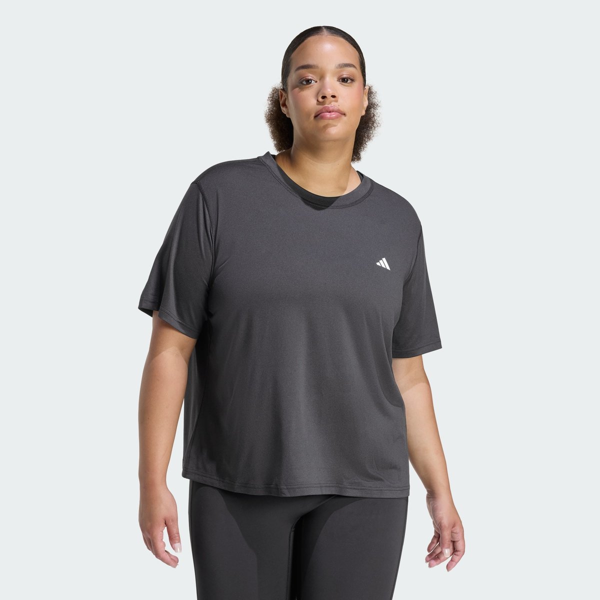 T-Shirt D'entraînement Col Ras-Du-Cou Essentials Minimal T-Shirt D'entraînement Col Ras-Du-Cou Essentials Minimal black, adidas Performance