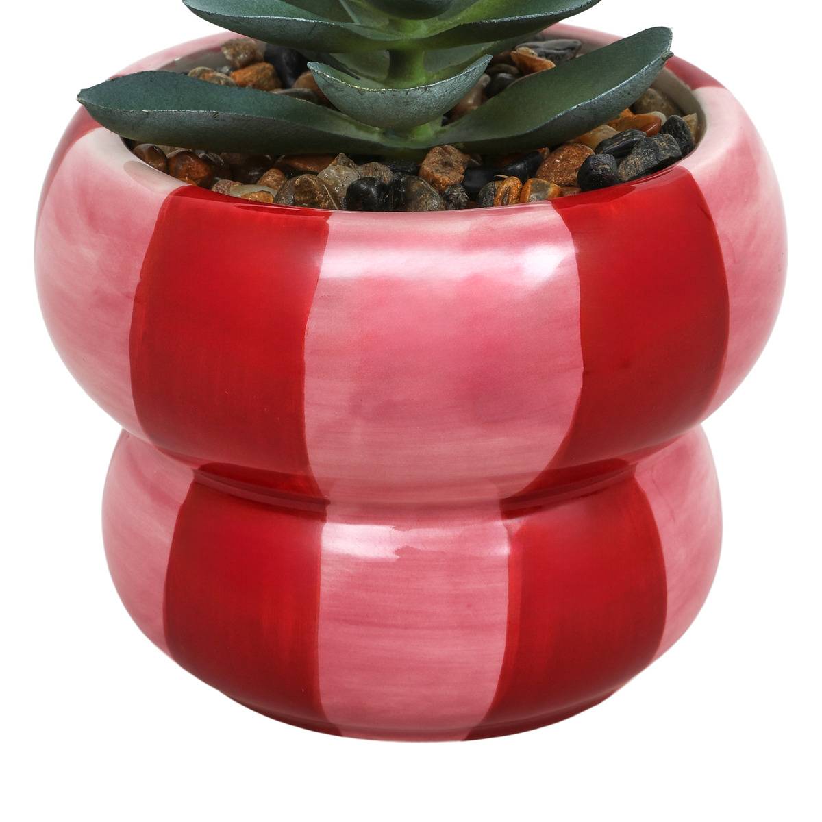 Plante artificielle Neya H.10cm rouge, ATMOSPHERA