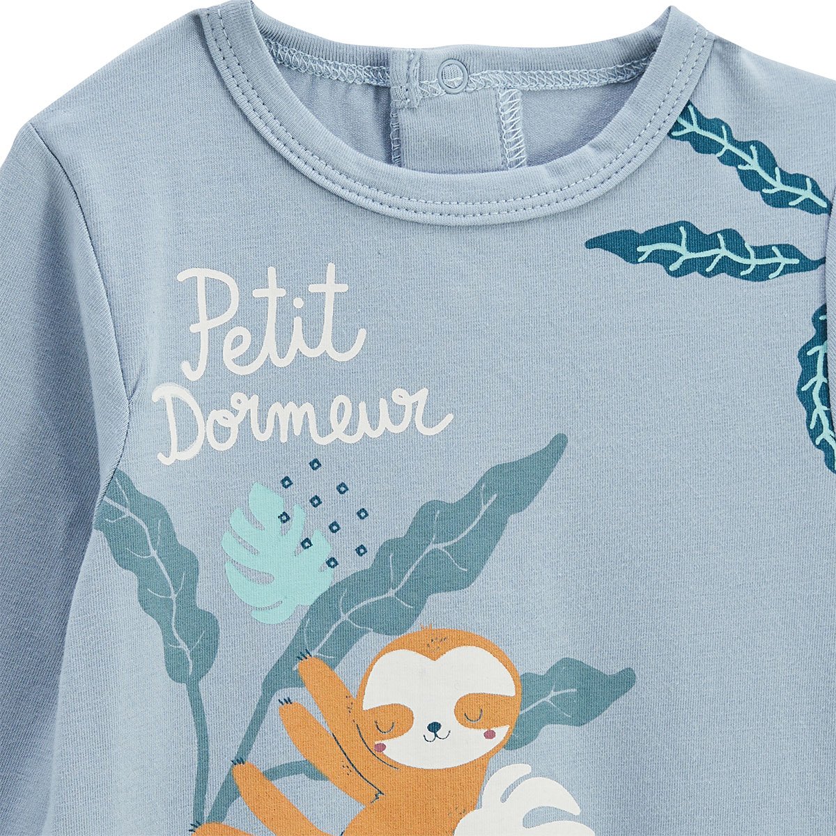 Pyjama bébé Baroudeur bleu, PETIT BEGUIN
