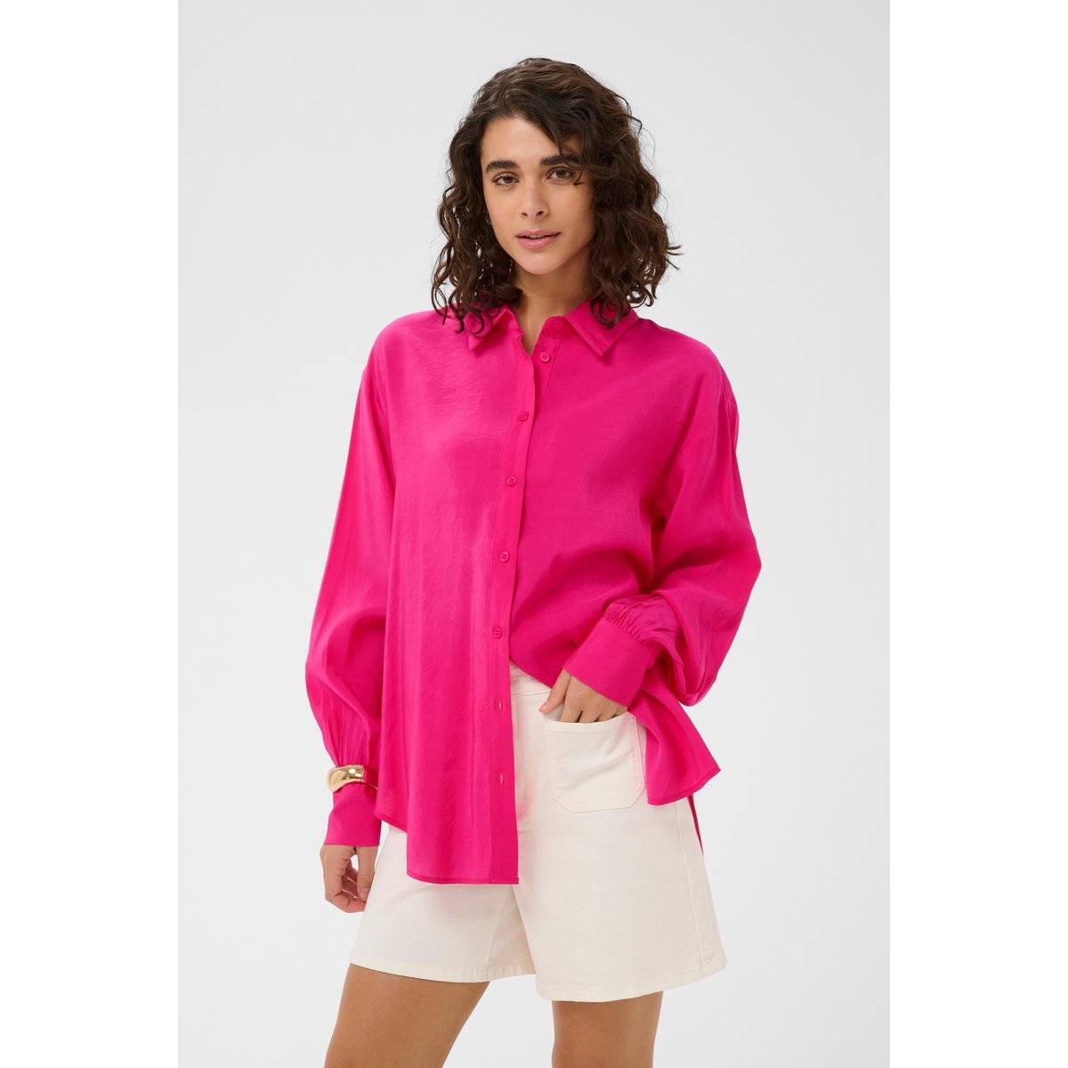 Chemise à manches longues violet beetroot purple, KAFFE
