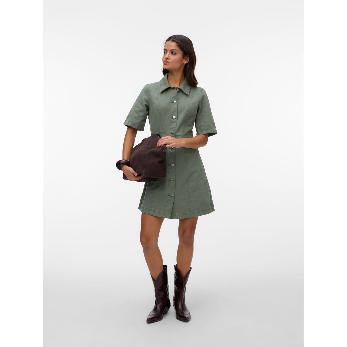 Robe En Denim laurel wreath 1, VERO MODA