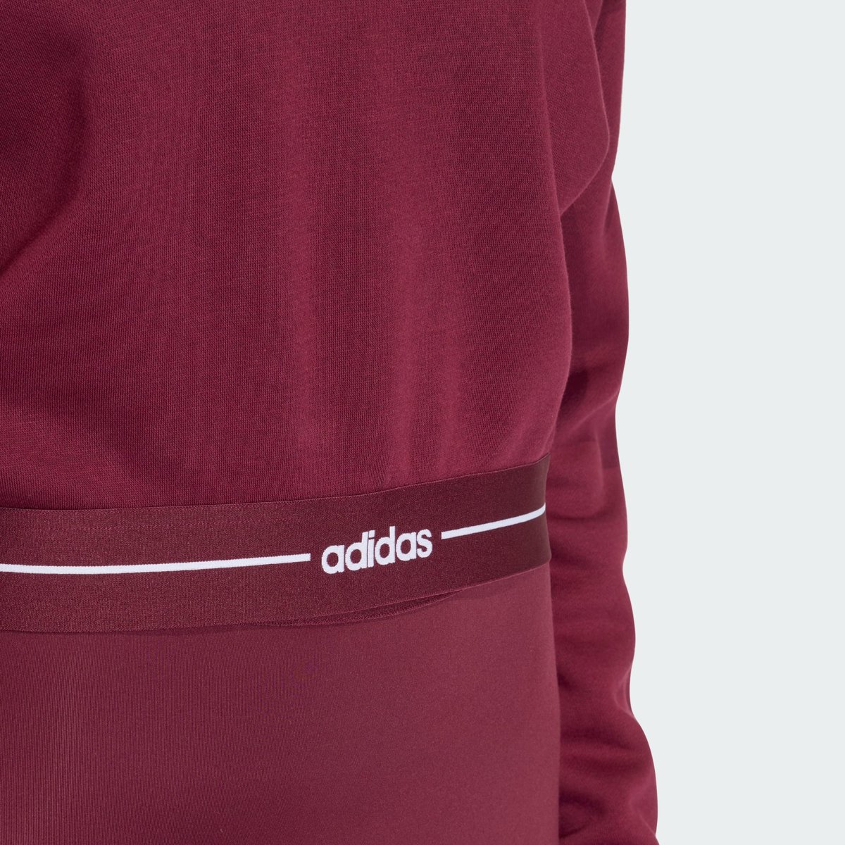 Hoodie Court Hyperglam maroon, adidas Performance