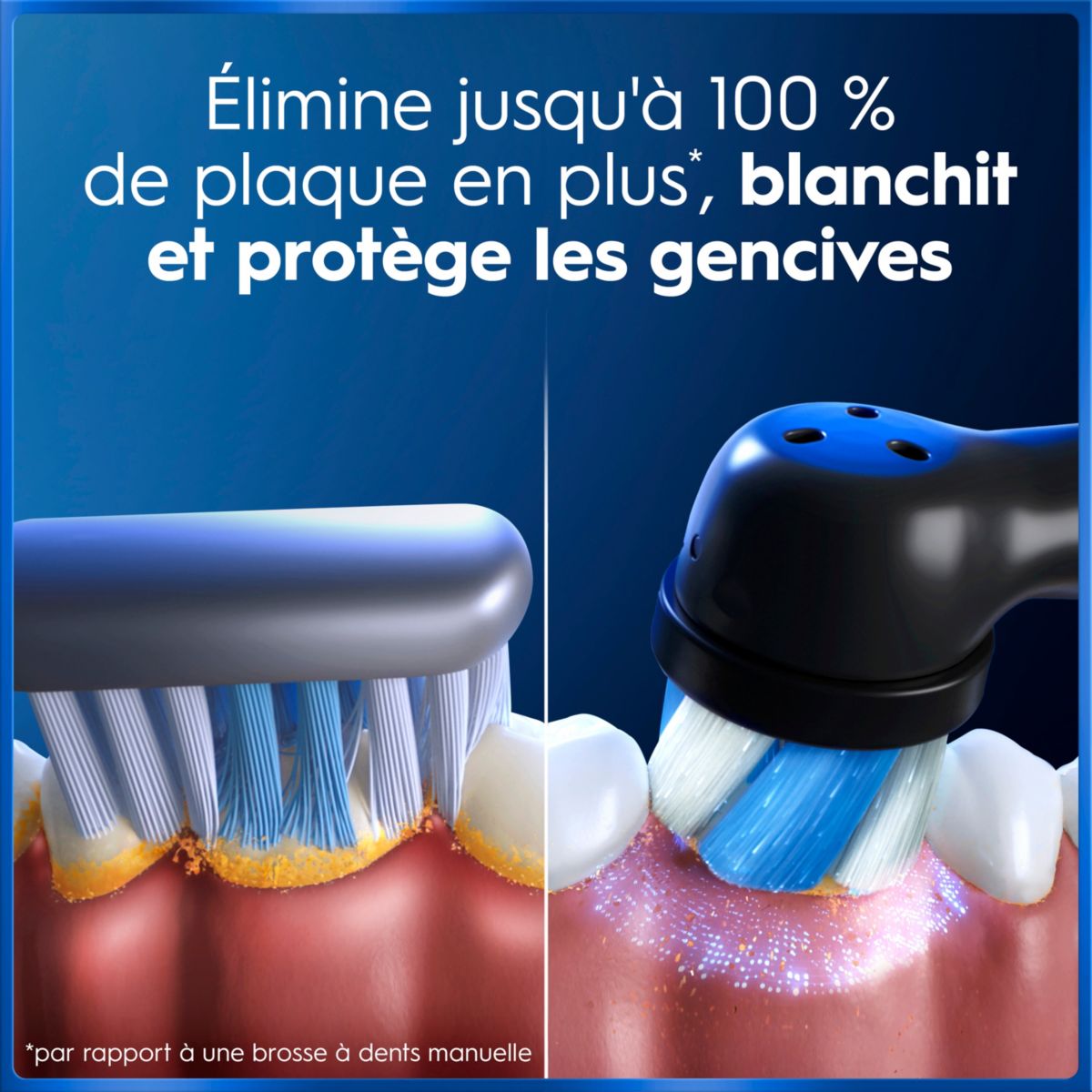 Brosse à dents électrique iO5 Duo Matt Black/Quite White couleur unique, ORAL B