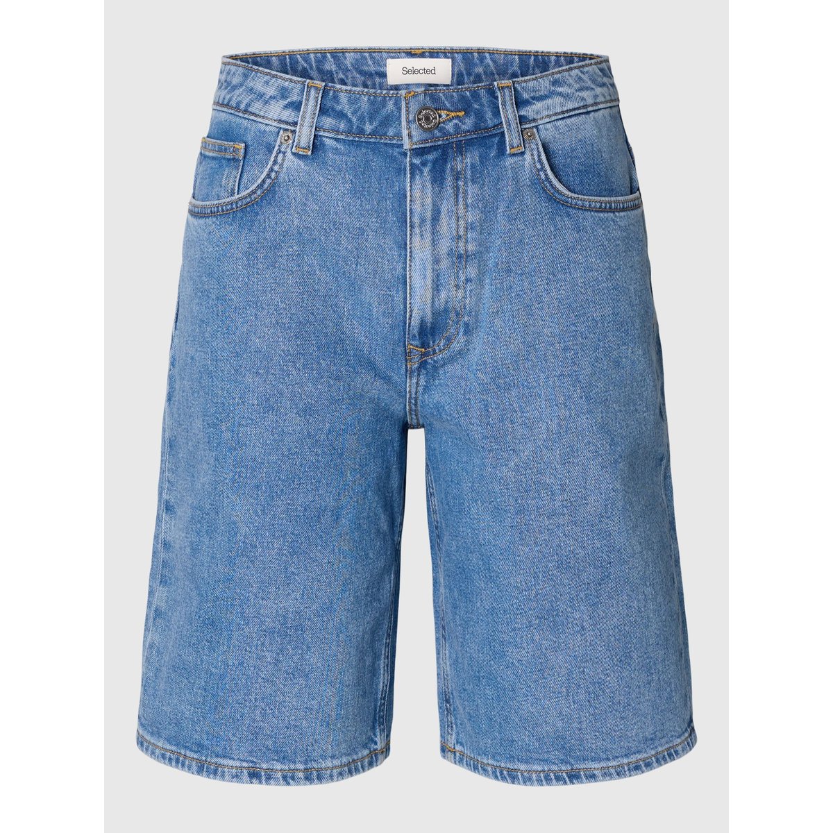 Shorts En Jean light blue denim, SELECTED