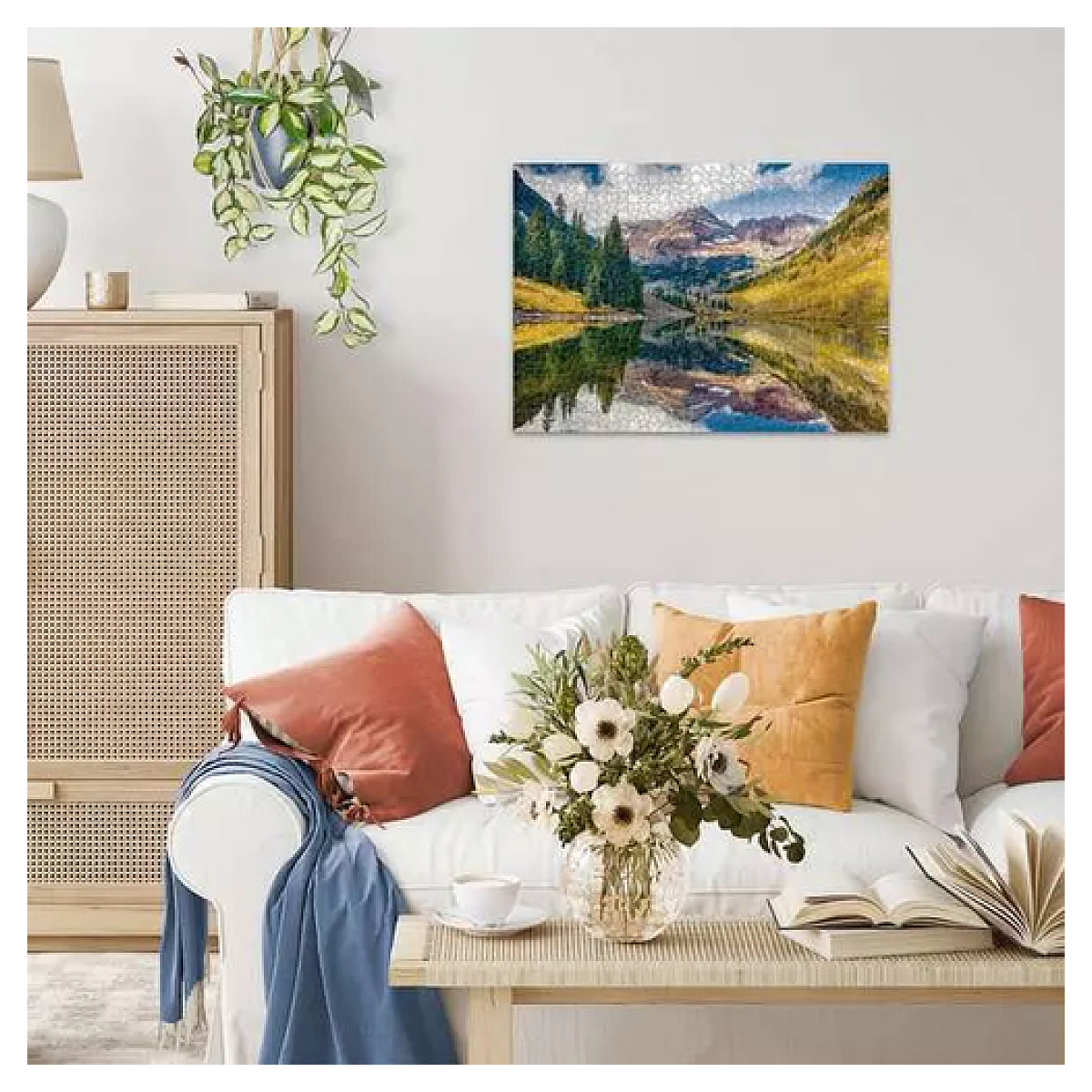 Aspen en Colorado - Puzzle 1000p bleu, RAVENSBURGER