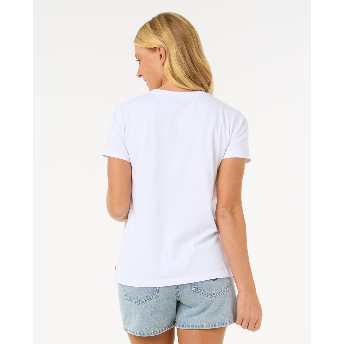T-shirt CRYSTAL  TEE blanc, RIP CURL