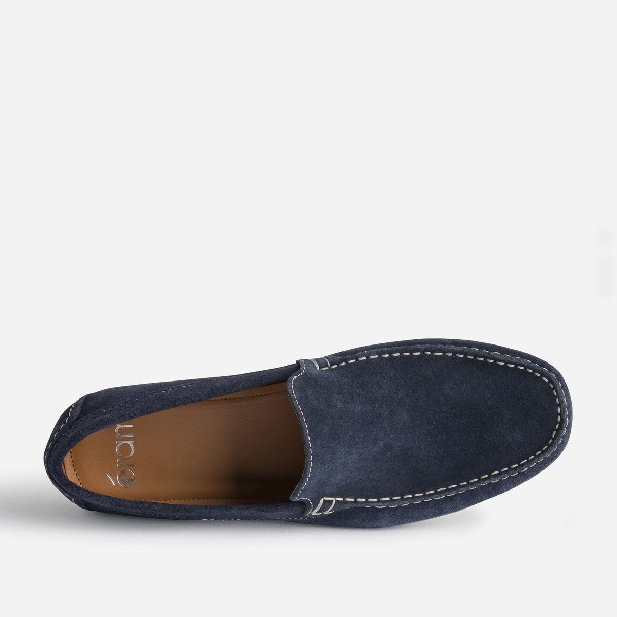 Mocassin en cuir HELMDON marine, ERAM