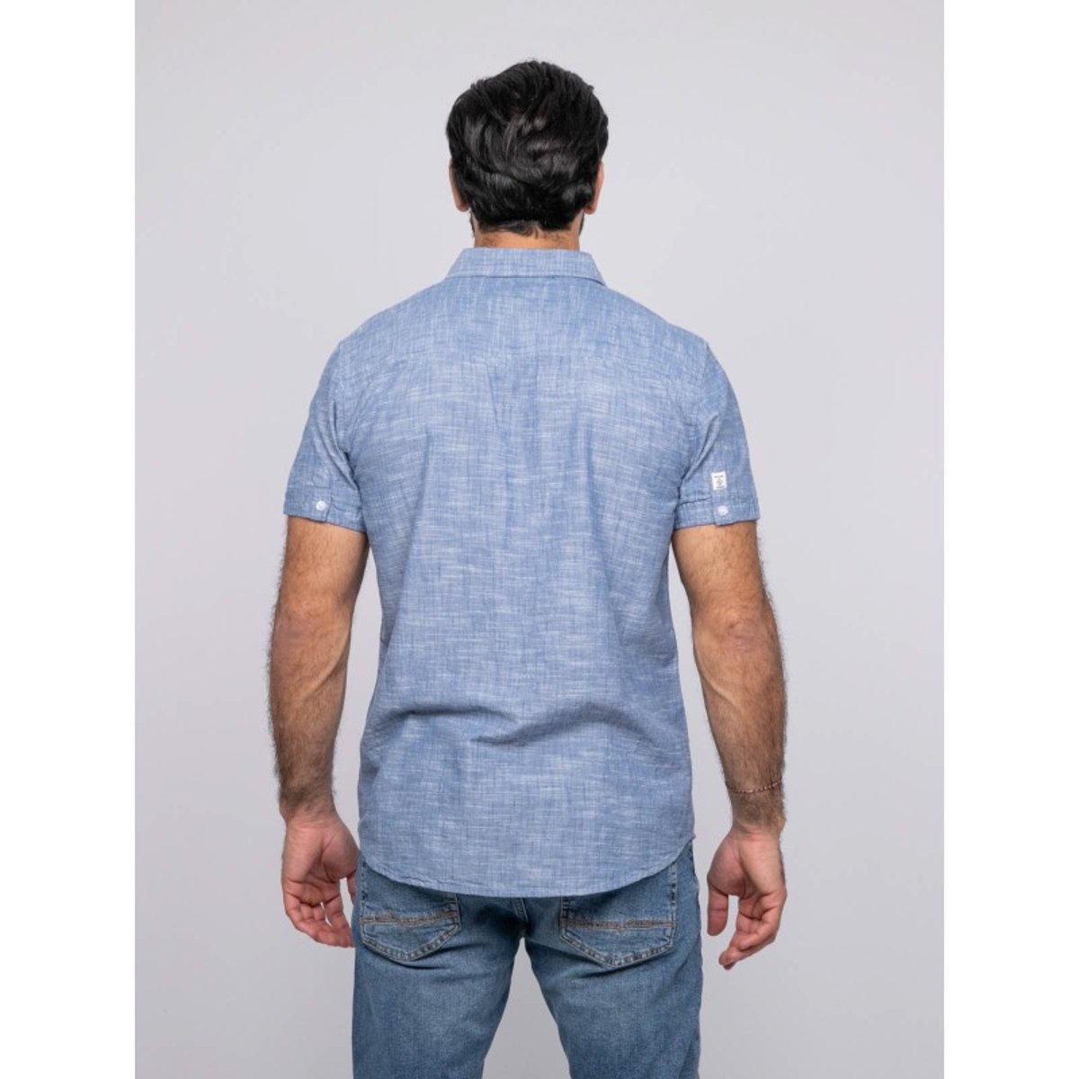 Chemise Manches Courtes Drogobie bleu, RITCHIE