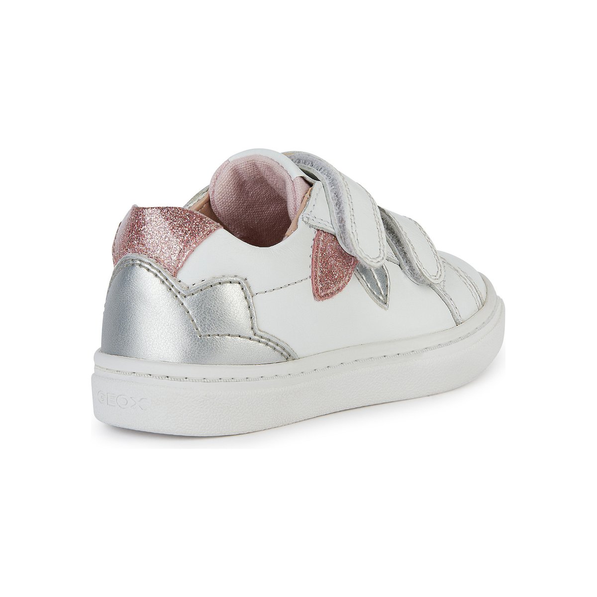 Baskets B NASHIK blanc/argent, GEOX