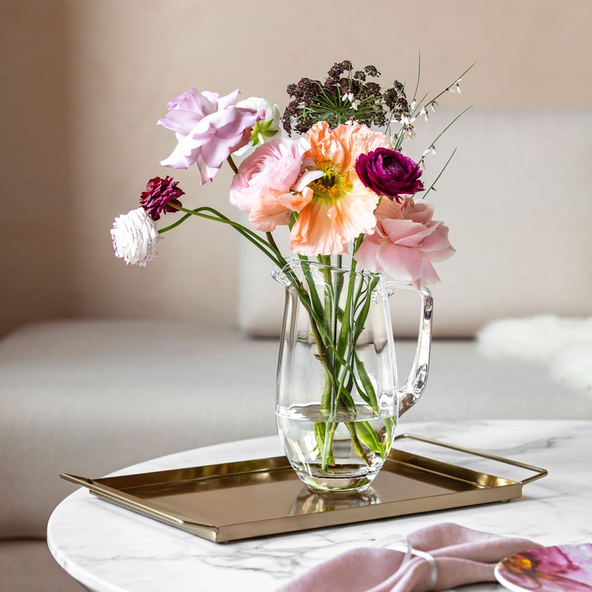 Broc À Eau ROSE GARDEN transparent, VILLEROY & BOCH