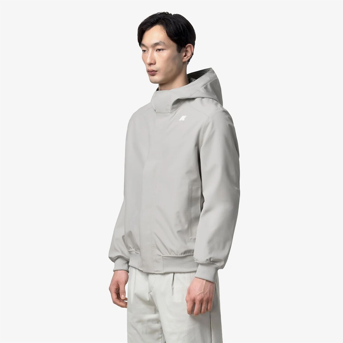 Coupe-vent JOACHIM BONDED JERSEY beige, K-WAY