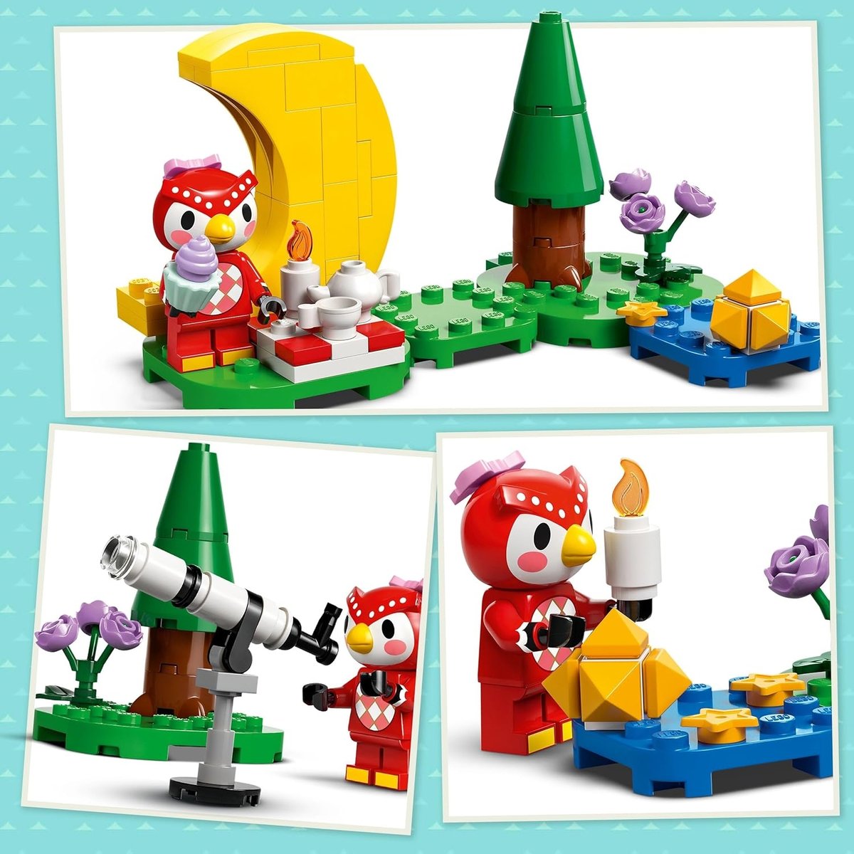 LEGO Animal Crossing - Ensemble d'Observation des Étoiles avec Céleste - 77053 multicolore, LEGO
