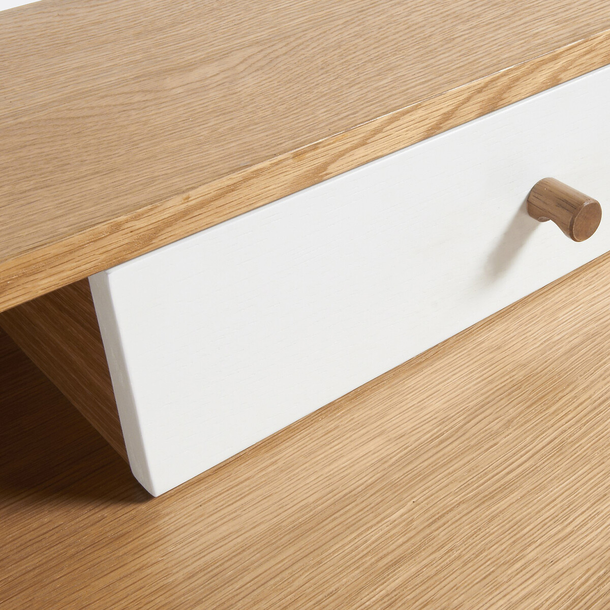 Beistelltisch Clairoy, 1 Schublade eiche, LA REDOUTE INTERIEURS
