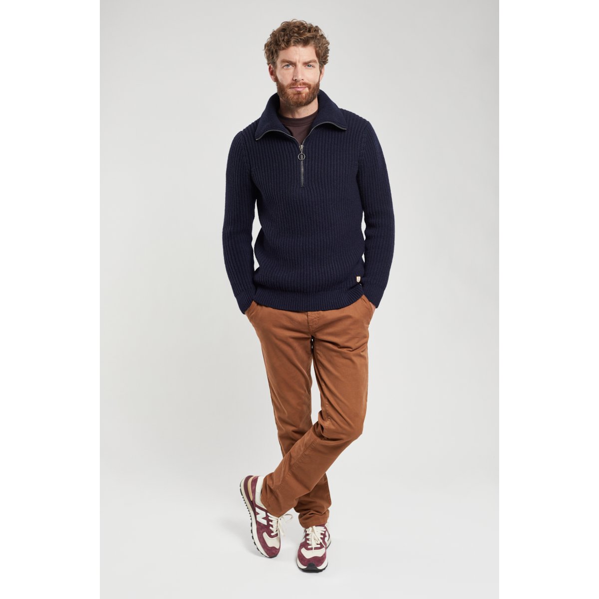 Pull camionneur Héritage en laine HERITAGE navire, ARMOR-LUX