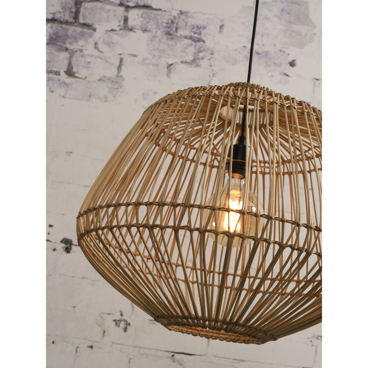 Suspension Rotan MADAGASCAR naturel, GOOD & MOJO