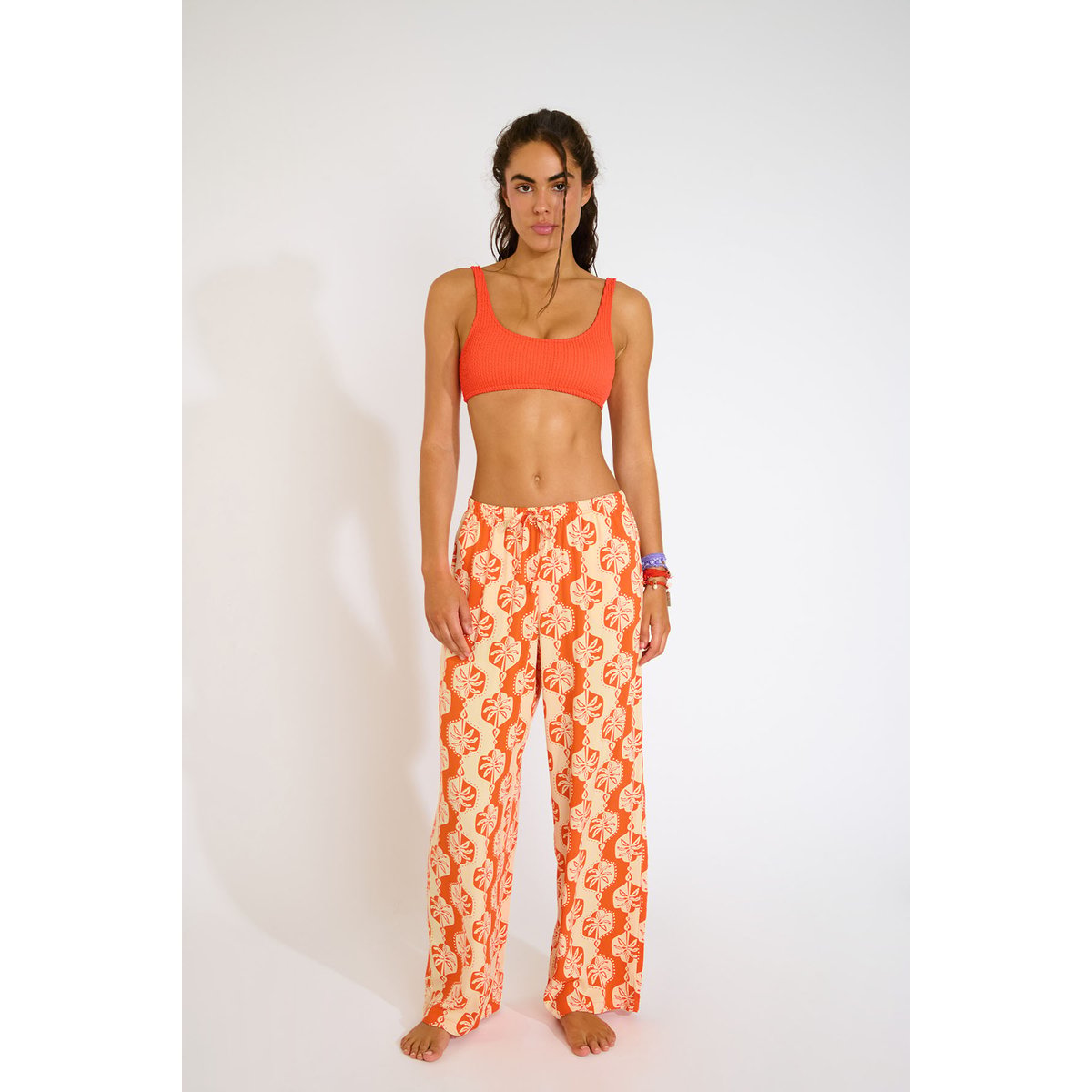 Pantalon Okeah - SARONG orange, BANANA MOON