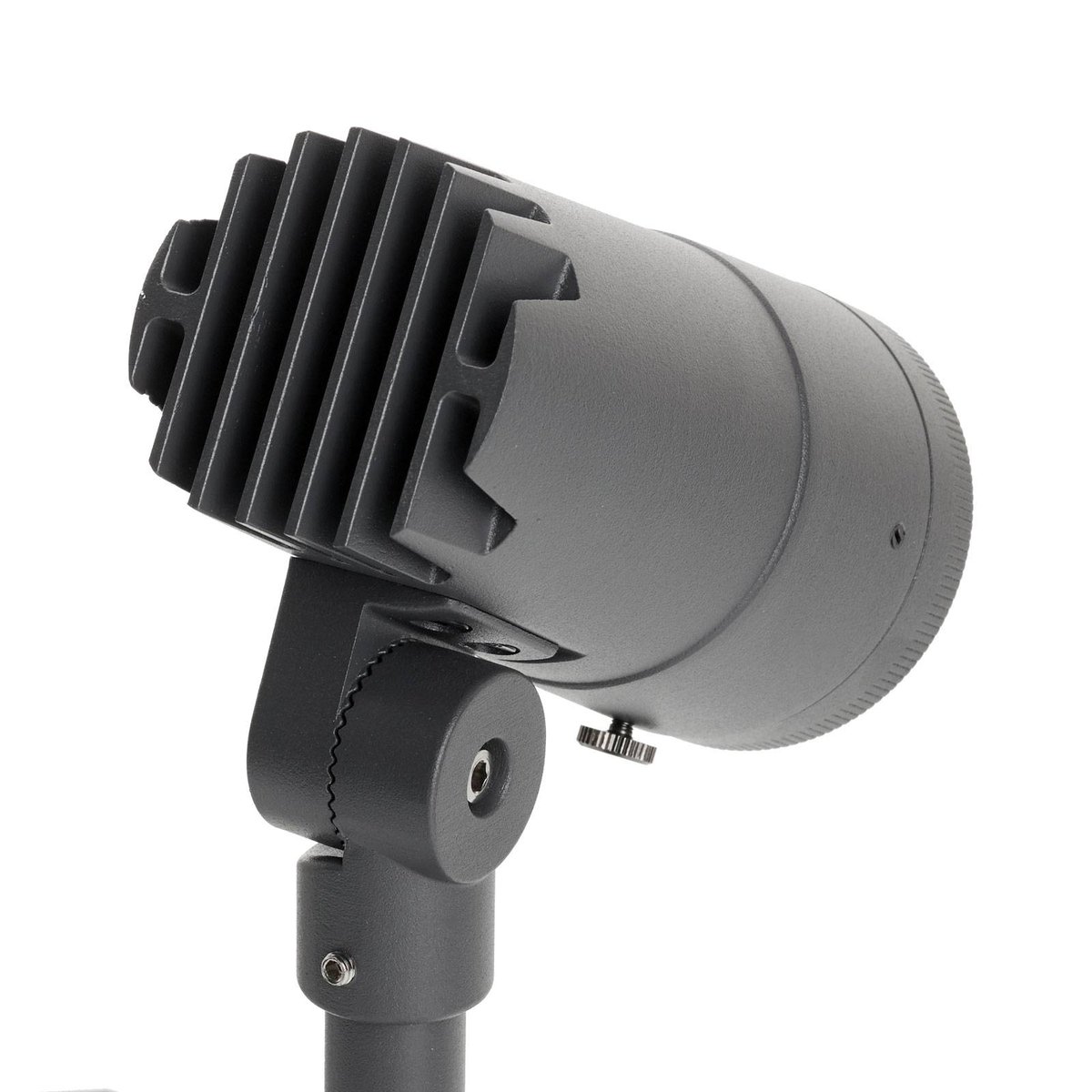 Lampe à planter en aluminium moderneLED gris foncé, LUCANDE