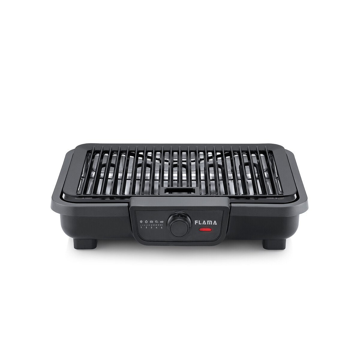 Grelhador Elétrico de Resistência 2200W 4871FL, FLAMA preto , FLAMA