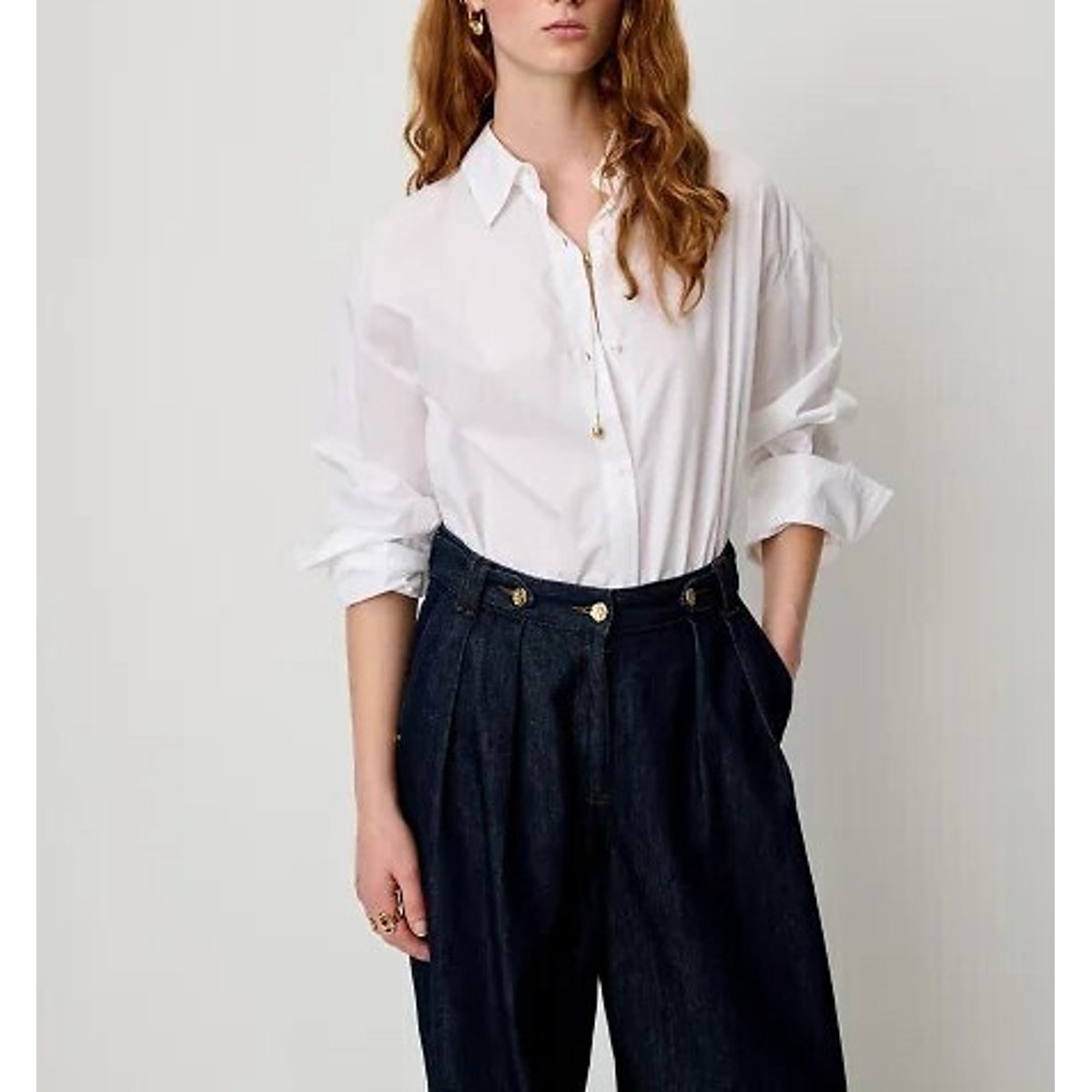 Neomi Regular Fit Shirt white, SESSUN