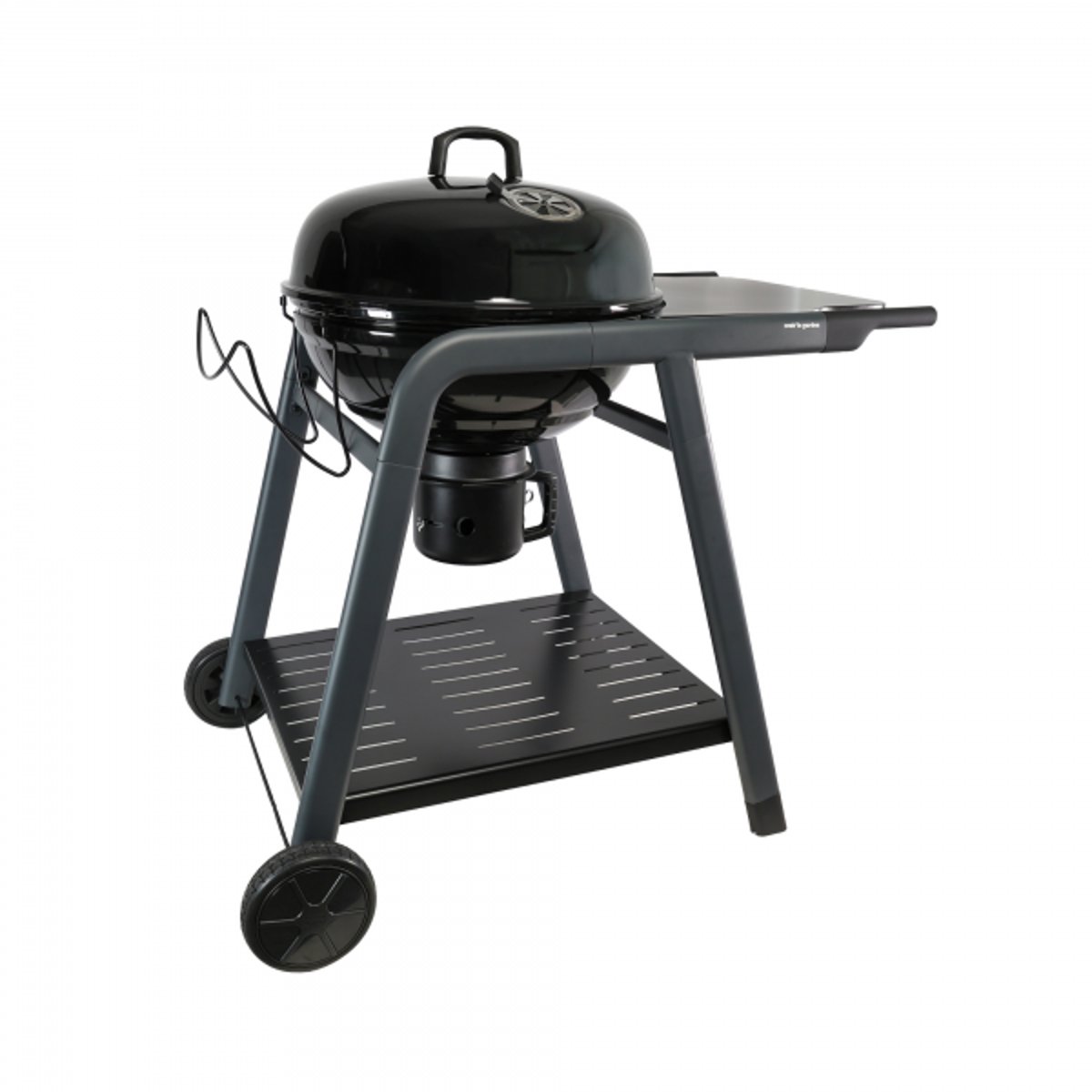 Barbecue charbon, TONINO 60 noir, COOK IN GARDEN