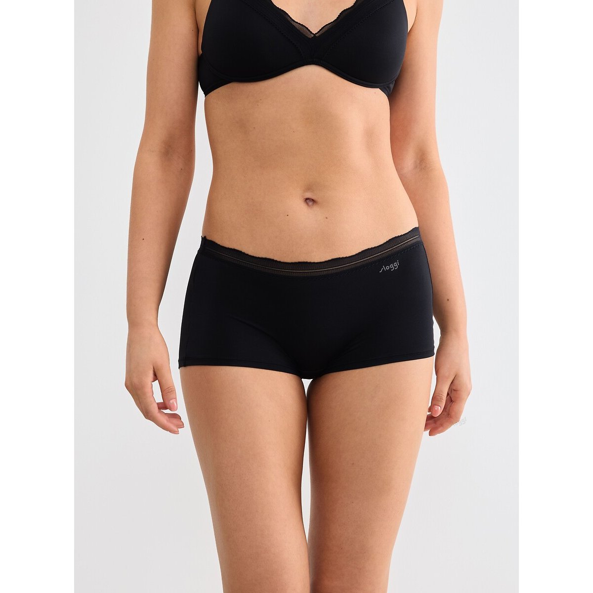 Confezione da 2 boxer GO BLUSH nero + nero , SLOGGI