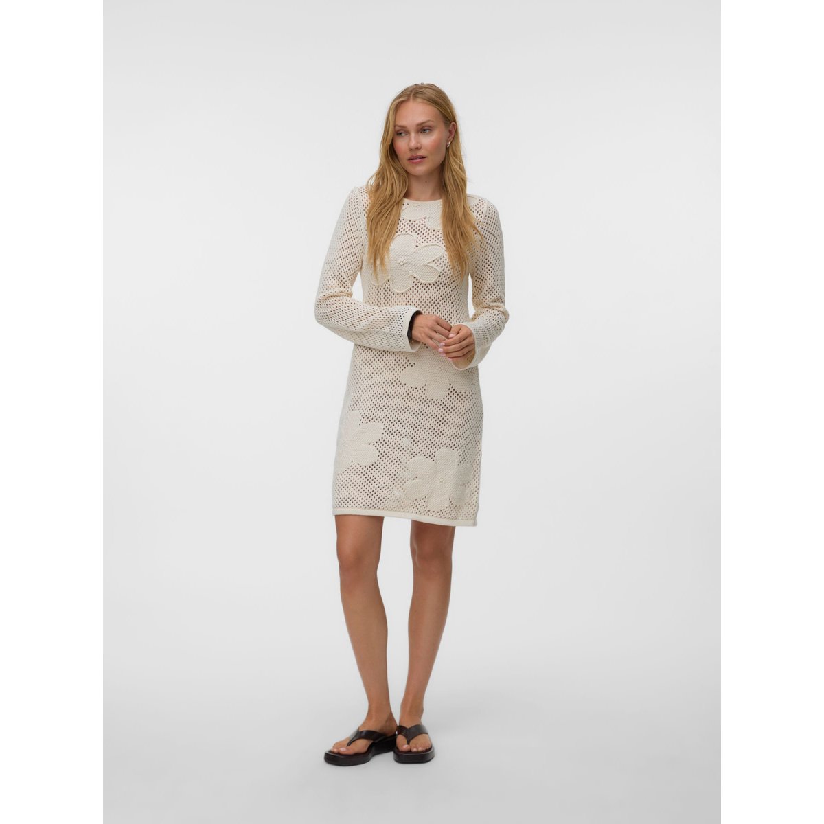 Robe En Maille birch, VERO MODA