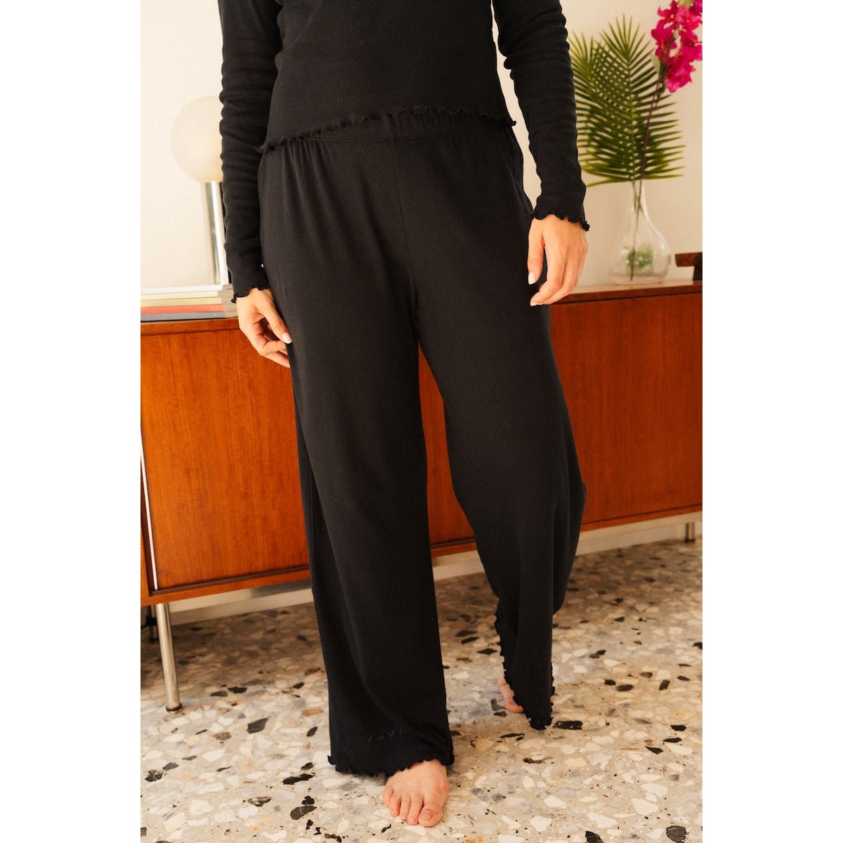Pyjama Pointelle noir, WE ARE JOLIES