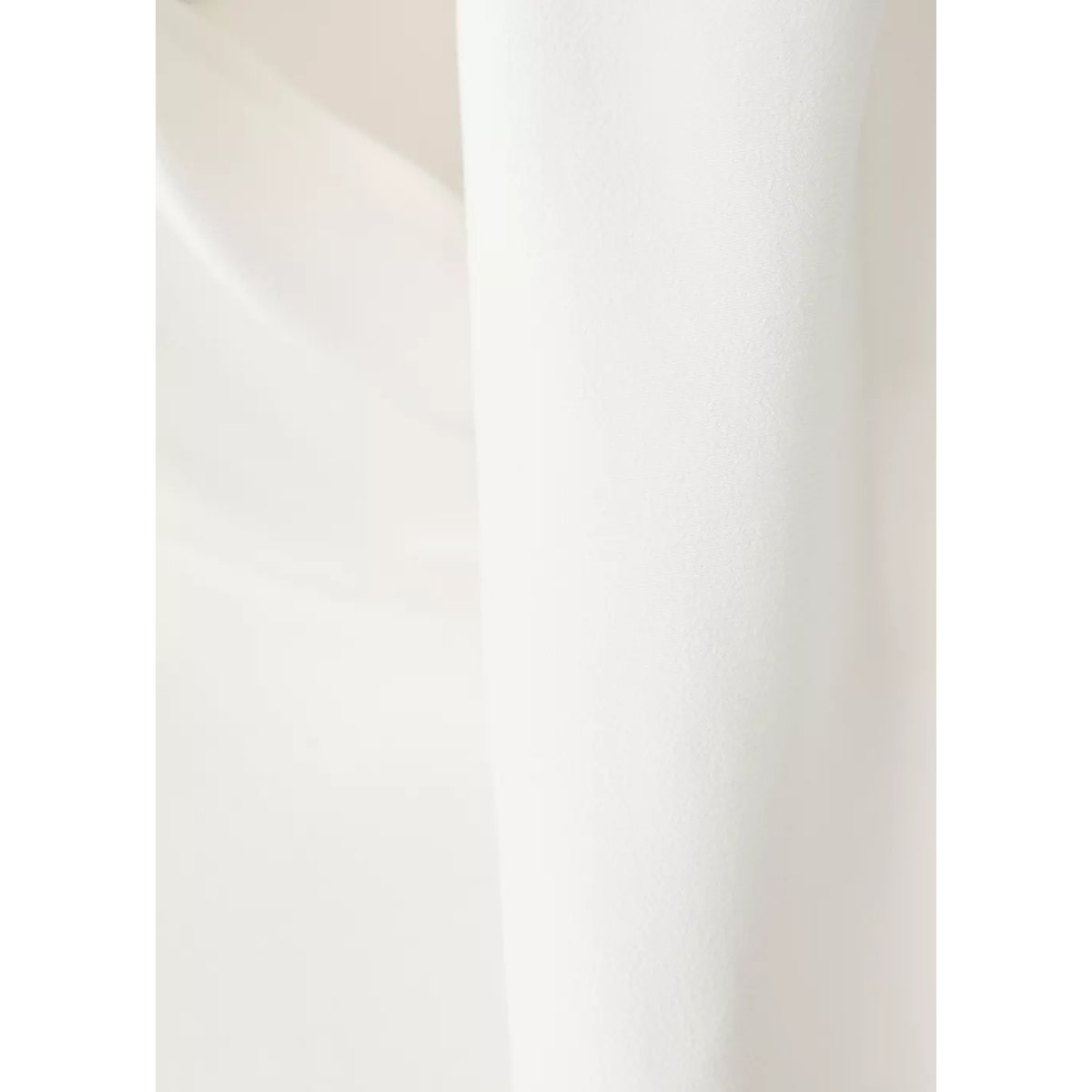 Blouse à col noué écru, MANGO