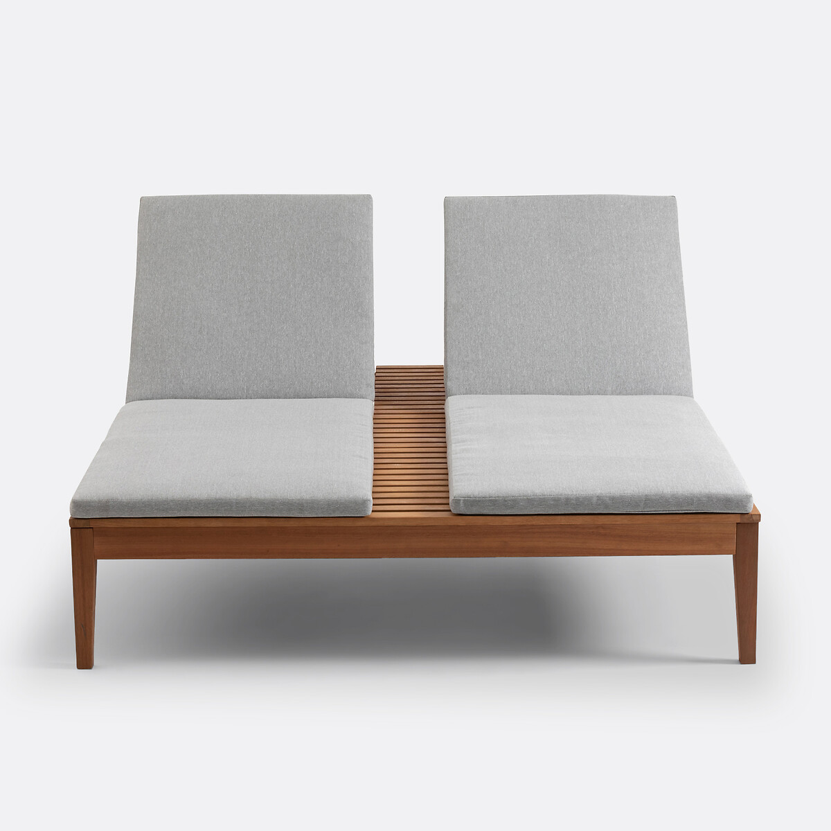 Double bain de soleil eucalyptus, Salsola gris chiné, LA REDOUTE INTERIEURS