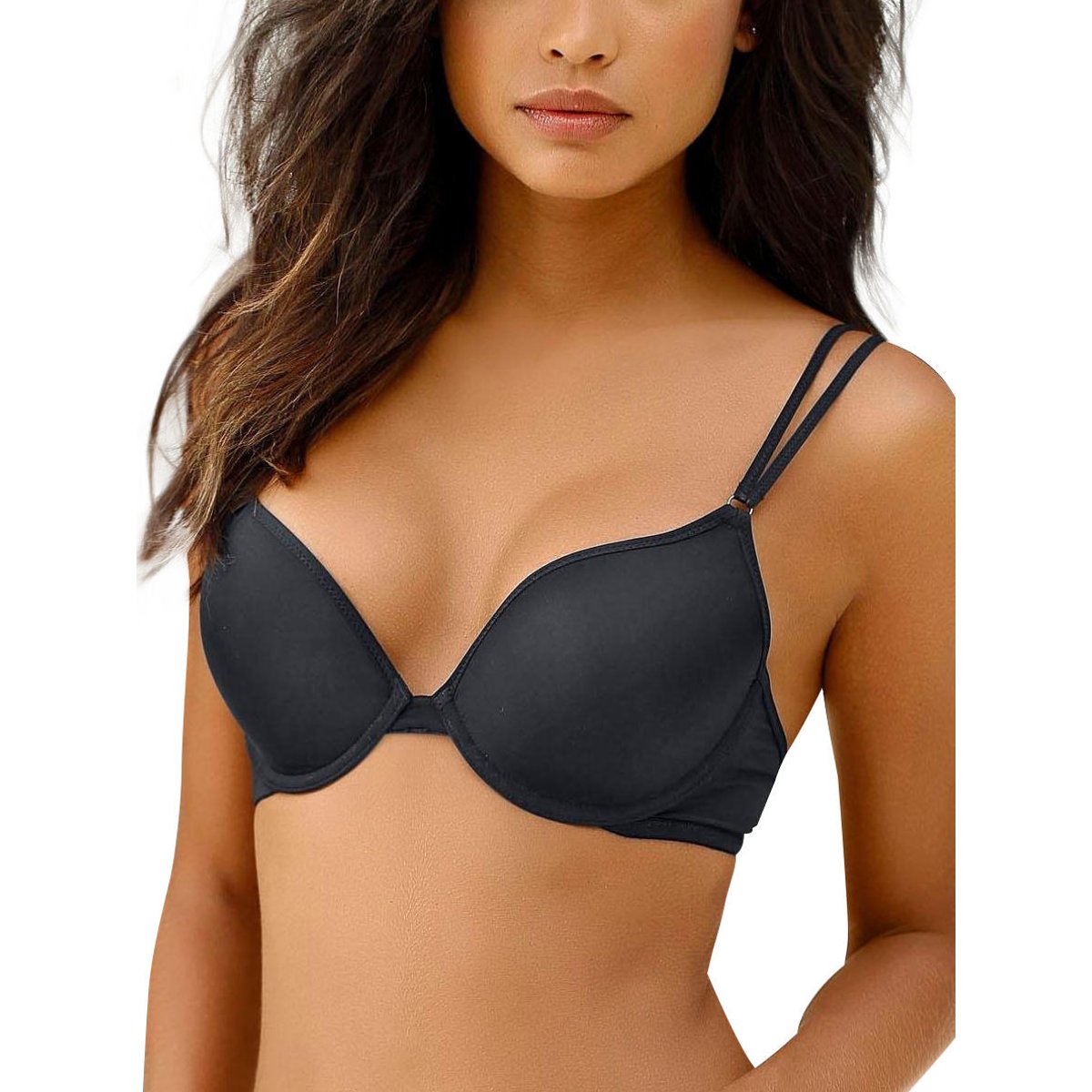 Soutien-gorge préformé Mira noir, LASCANA