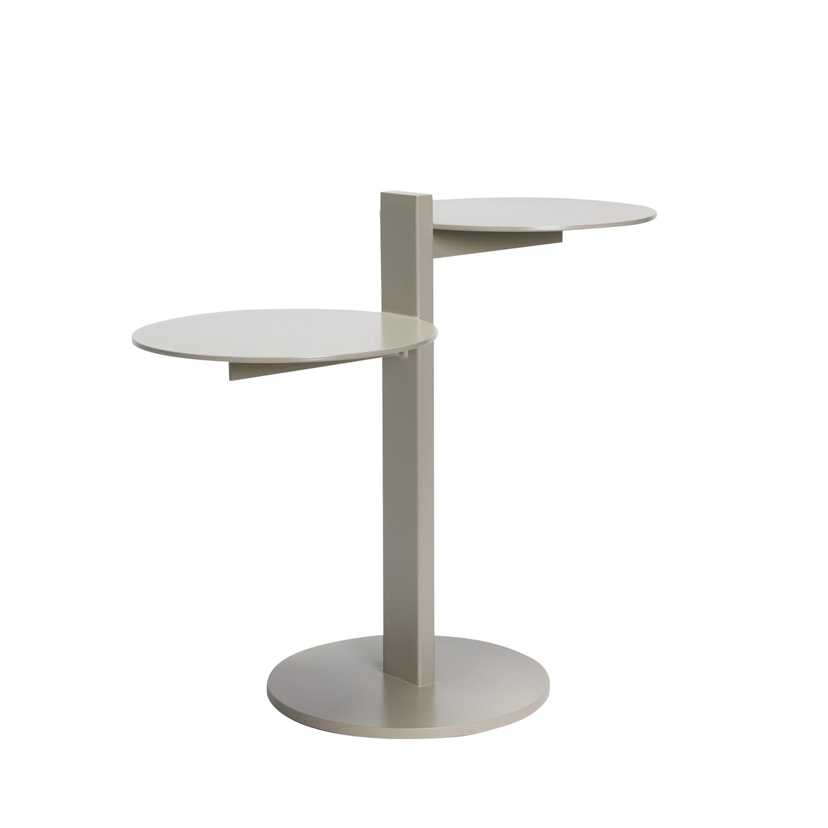 Table d'appoint en fer PLATFORM sable, HUBSCH