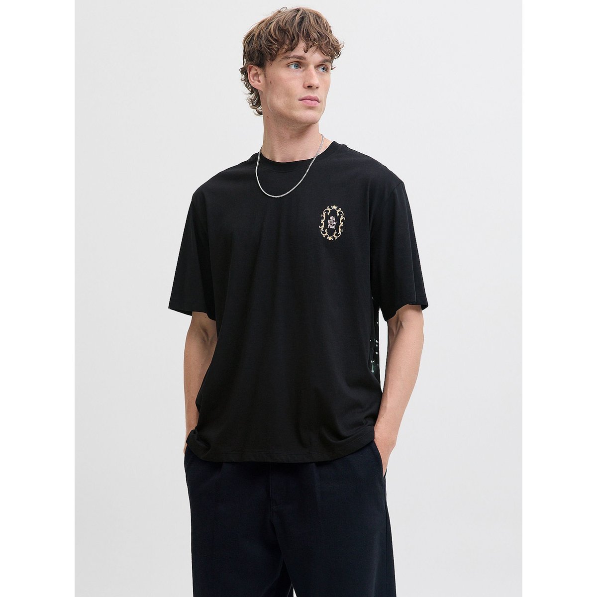 T-Shirt black 1, JACK & JONES