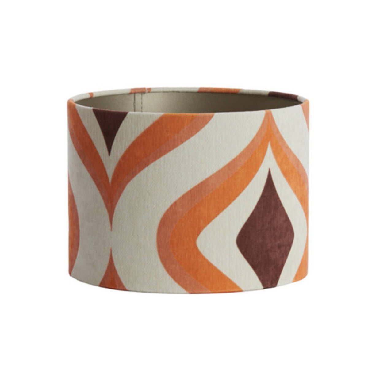 Lampe à poser Cookie brown orange, MILLUMINE