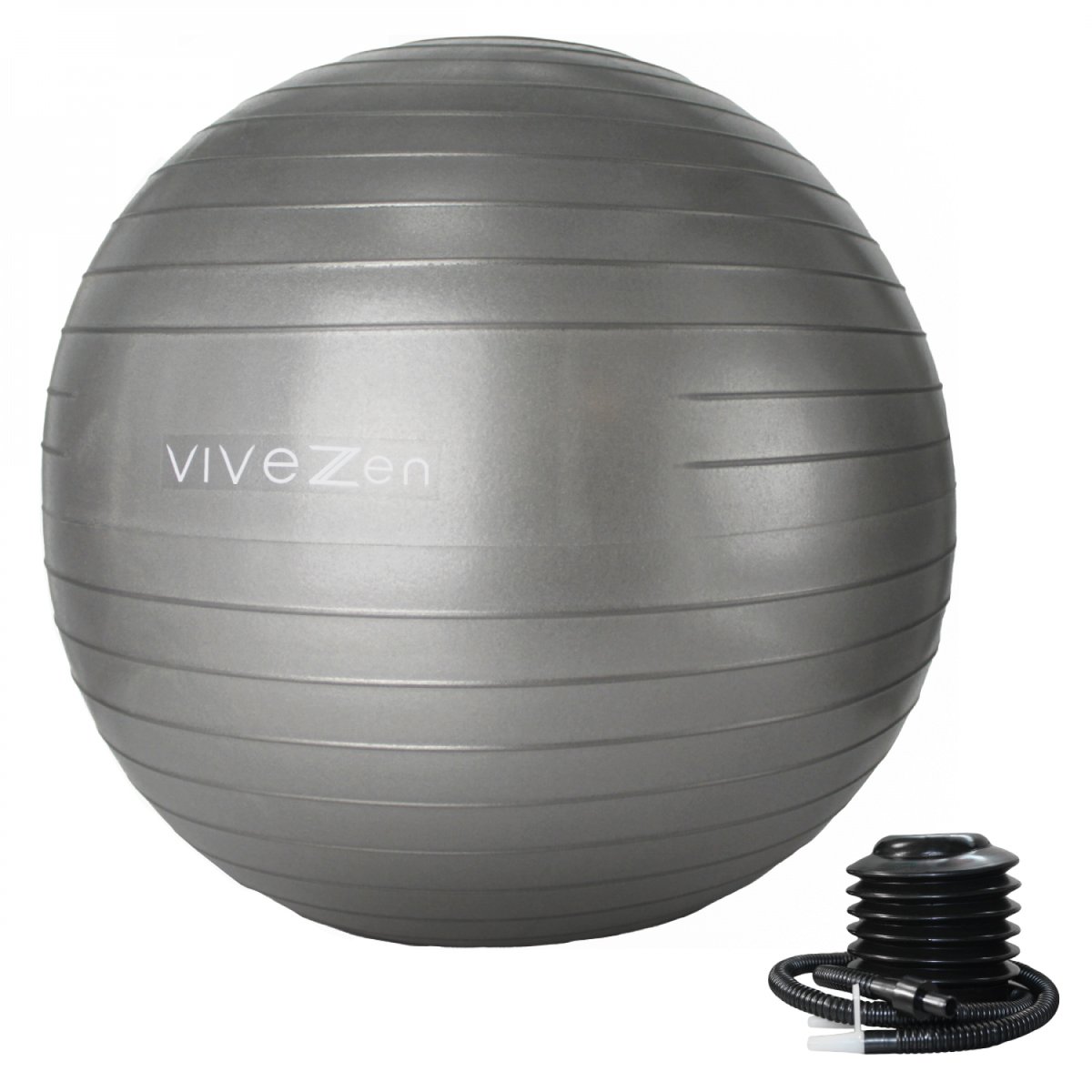 Ballon de yoga gris, VIVEZEN