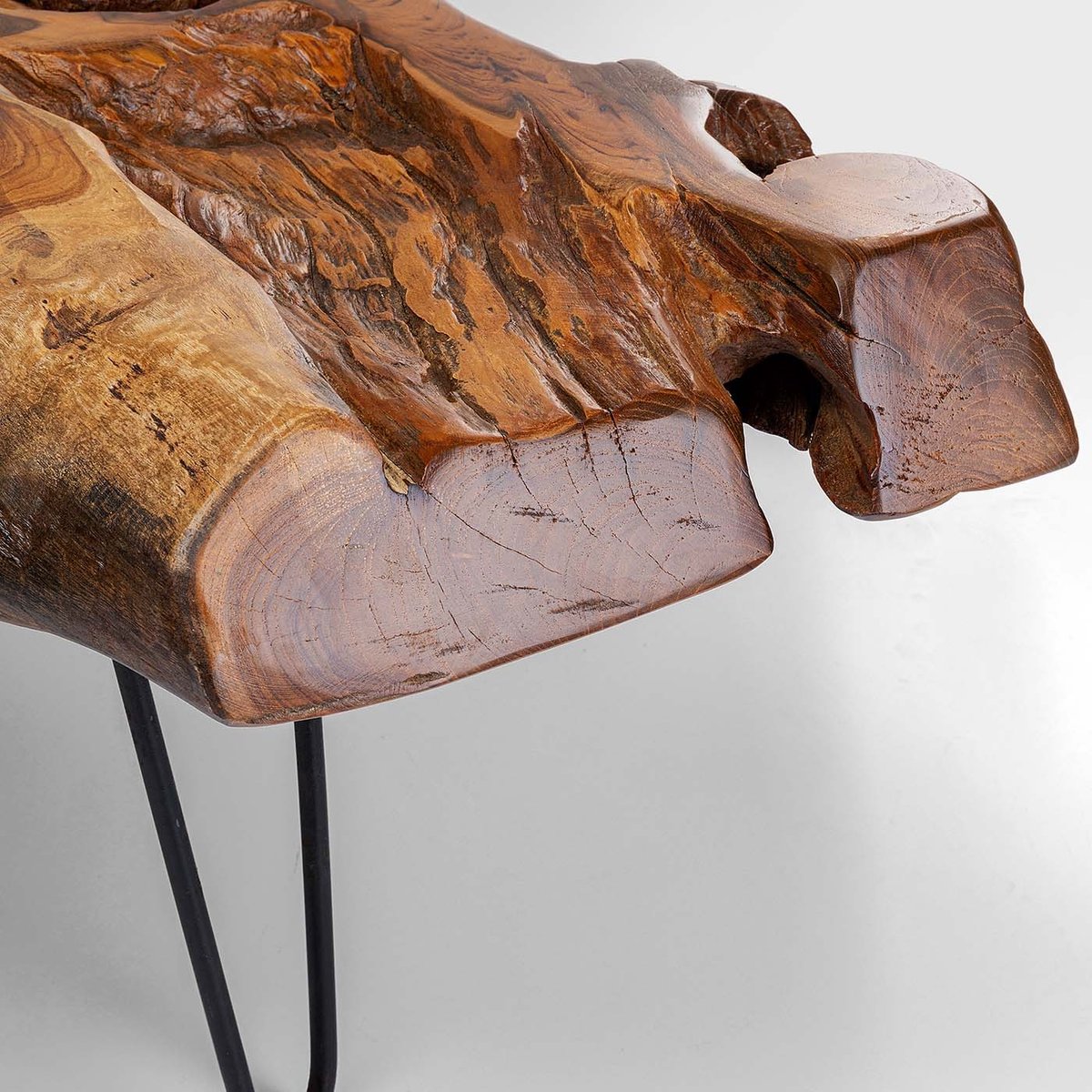 Table basse en teck, ASPEN bois, KARE DESIGN