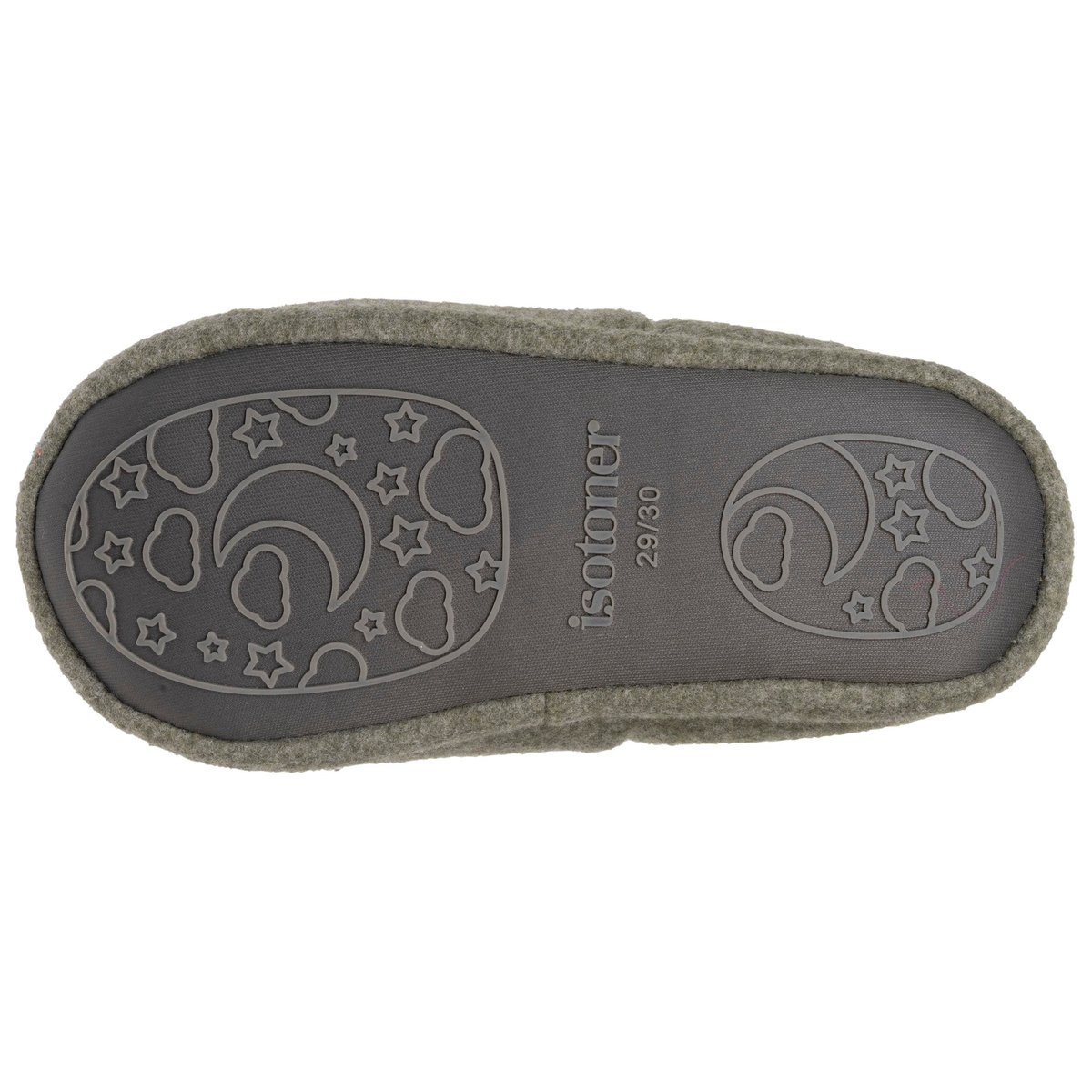 Chaussons Mocassins vert, ISOTONER