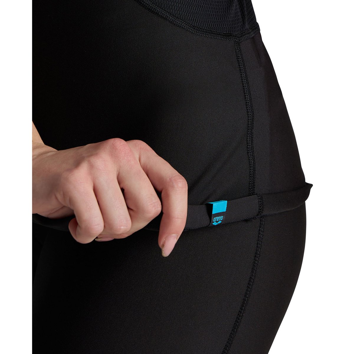 Débardeur arena Sportswear Mesh Panel pour femme black-black-white, ARENA