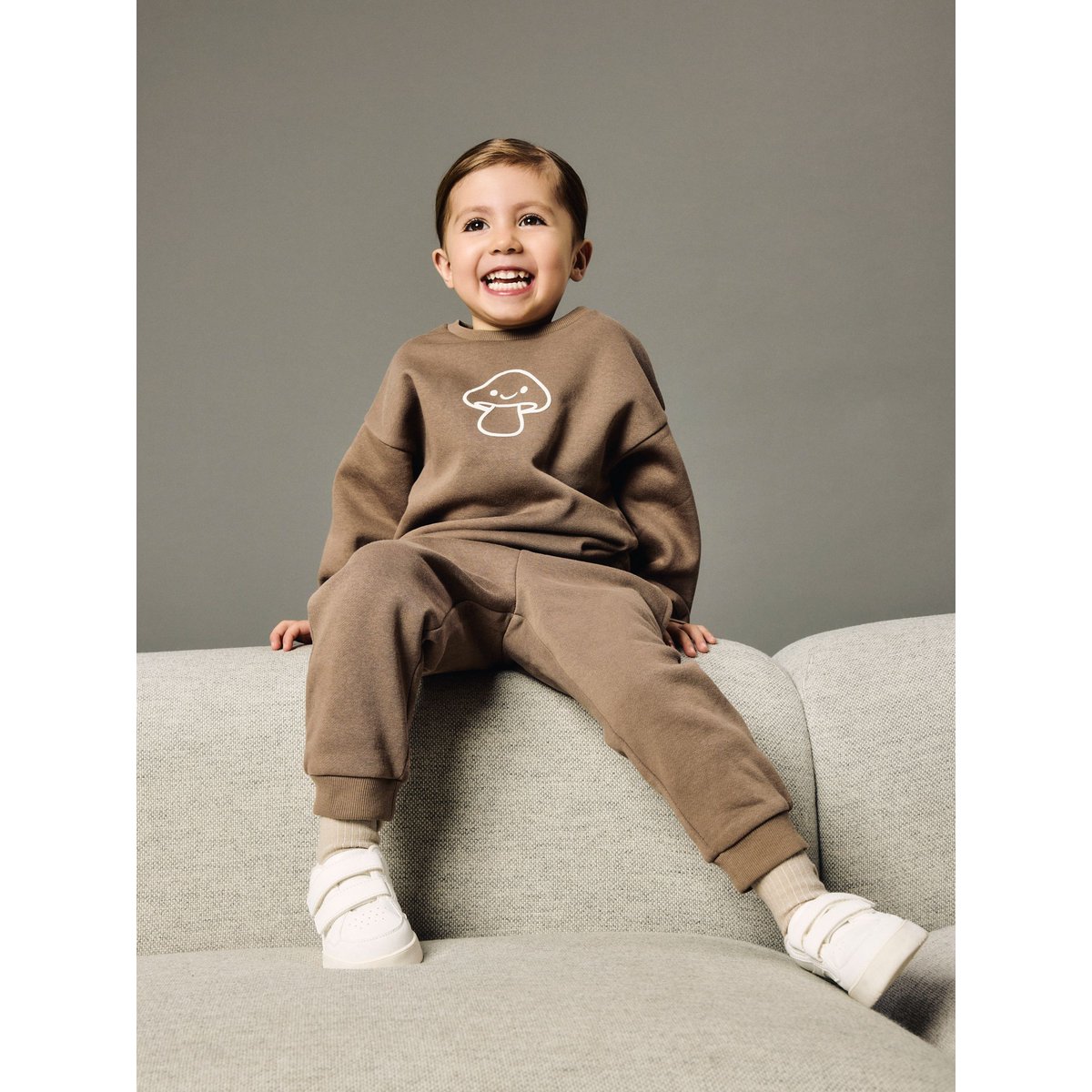 Jogging En Molleton marron - brown lentil1, NAME IT