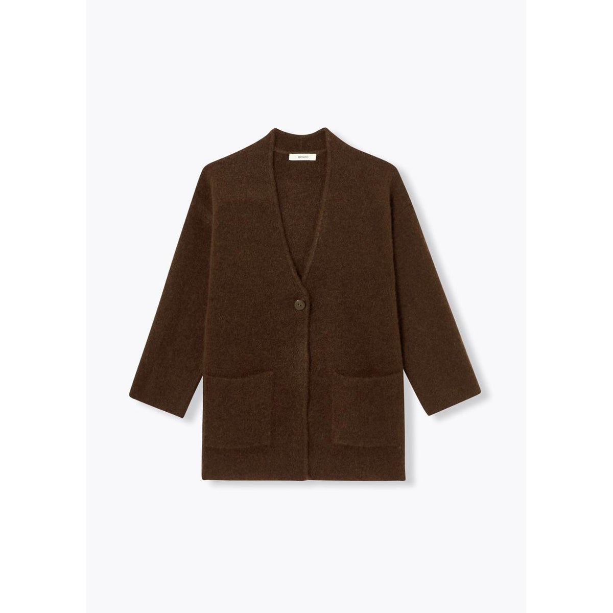 Long cardigan oversize marron, PROMOD