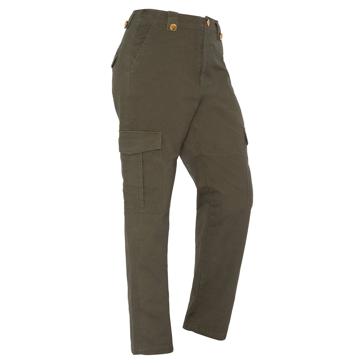 Pantalon army multipoches kaki, SCHOTT